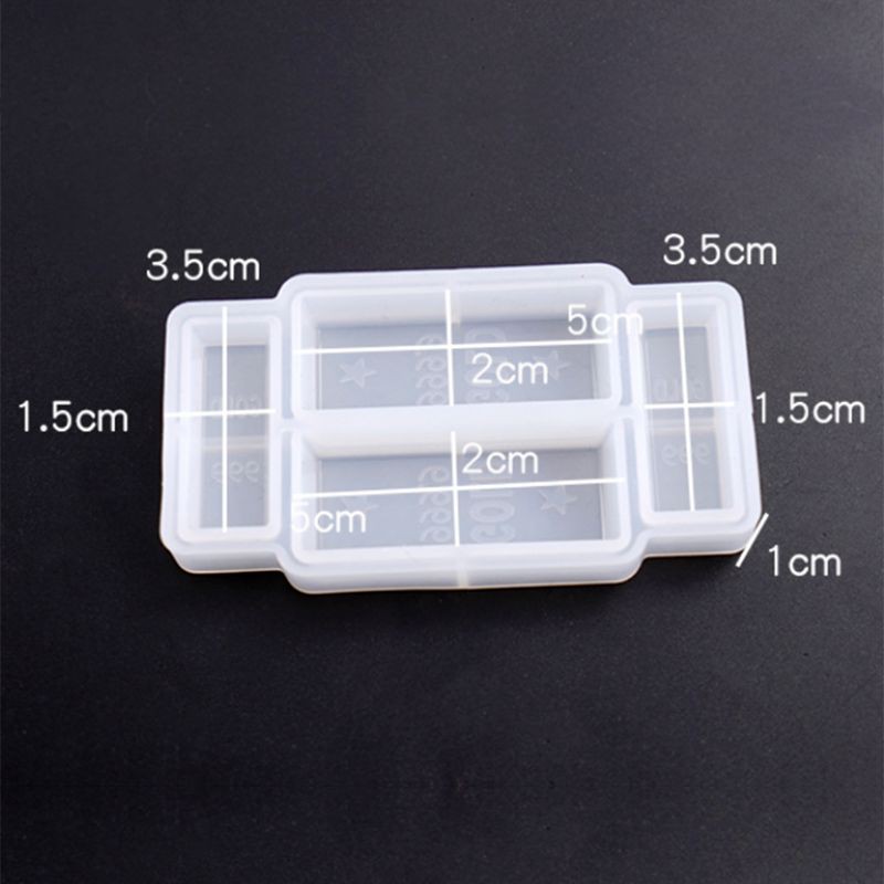 Khuôn silicone dùng tạo hình thỏi vàng DIY tiện dụng