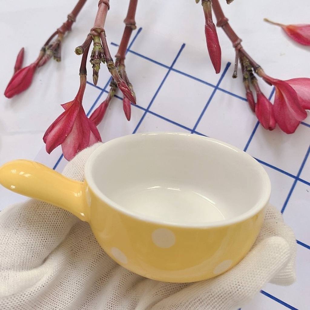 Bát Chén Sứ Ăn Dặm Hình Gáo Cho Bé 100ml