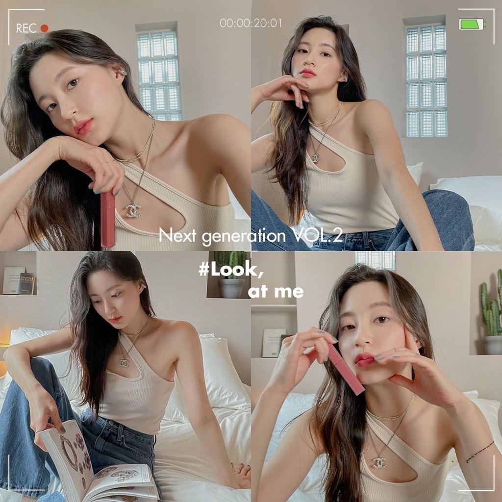 [Rom&amp;nd] Son kem siêu lì, cho đôi môi mịn mượt Hàn Quốc Romand Blur Fudge Tint 5g