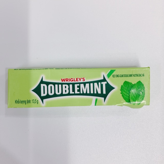 Kẹo Cao Su/ Singum Doublemint Thanh 13,5g