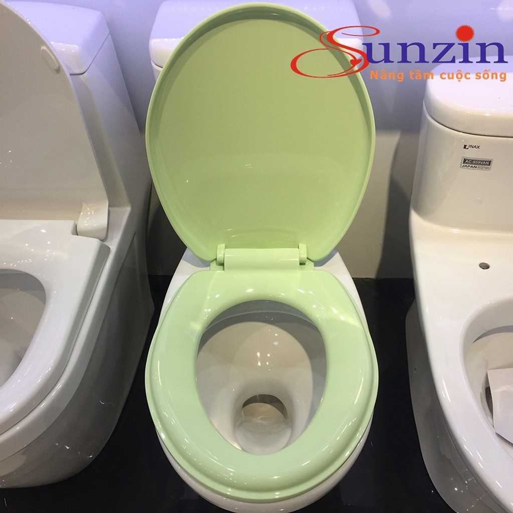 Nắp bàn cầu gập êm Sunzin B11 dành cho bồn cầu inax 117, 306, 108