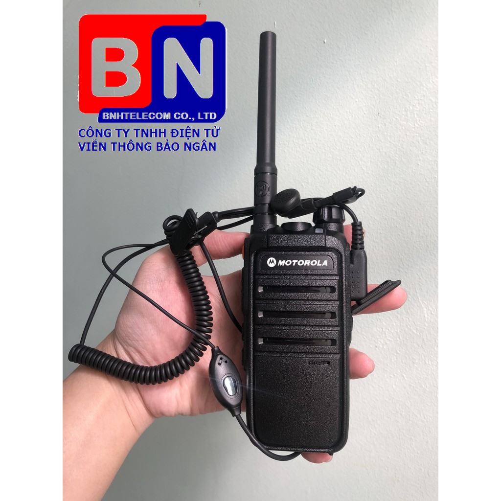 BỘ ĐÀM MOTOROLA CP-1100 PLUS + TAI NGHE DÂY XOẮN - BẢO HÀNH 24 THÁNG - SIÊU BỀN
