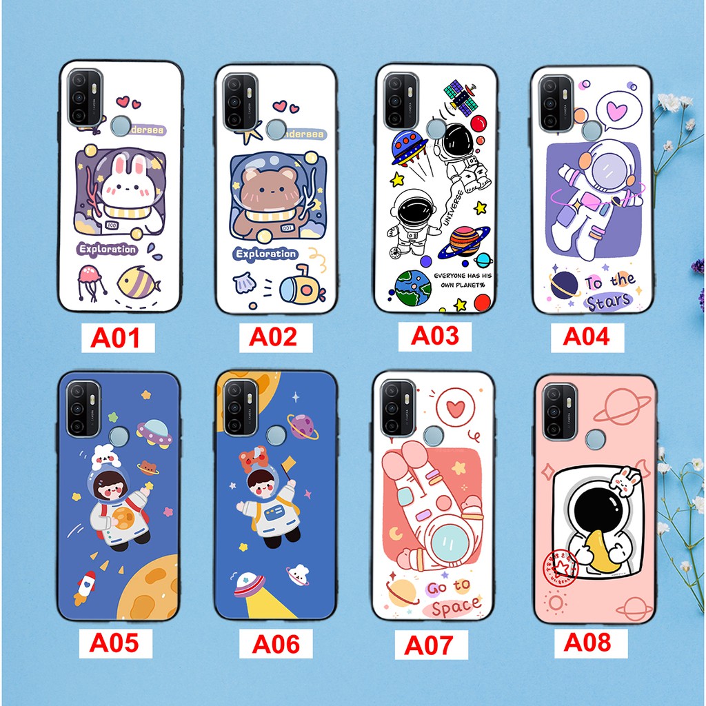 Ốp điện thoại Oppo A53 nhiều mẫu đẹp-cute -giá siêu rẻ
