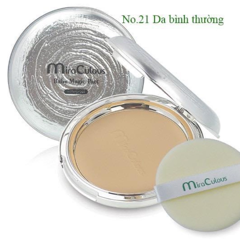 phấn trang điểm siêu mỏng mịn MIRA magic pact