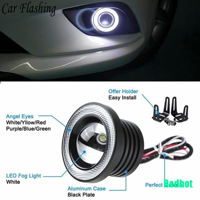 Bóng Đèn Led Cob 2.5 '' Màu Trắng / Xanh Dương Hình Tròn