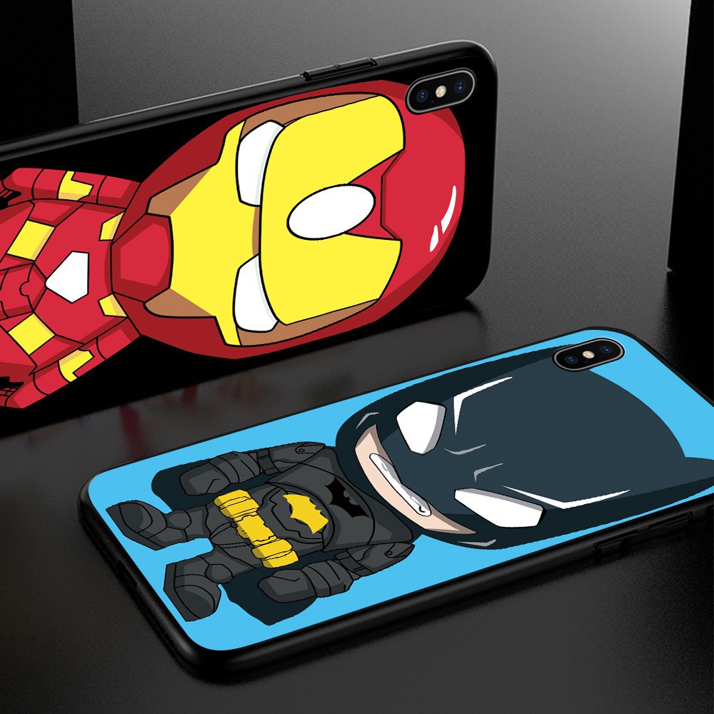 Ốp iPhone ốp lưng iphone mặt kính  in hình siêu anh hùng Avenger cho IPhone 5 5S SE 6 6S 7 8 Plus | BigBuy360 - bigbuy360.vn