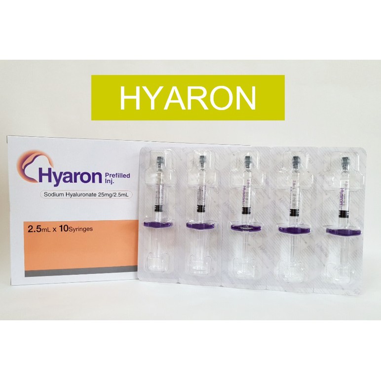lẻ 1 Căng bóng trẻ hoá da HA Hyaron Hyaront 2.5ml Hàn Quốc HA mix prp lăn kim