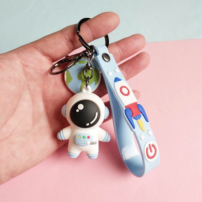 Móc Khóa Hình Phi Hành Gia Hoạt Hình Sáng Tạo