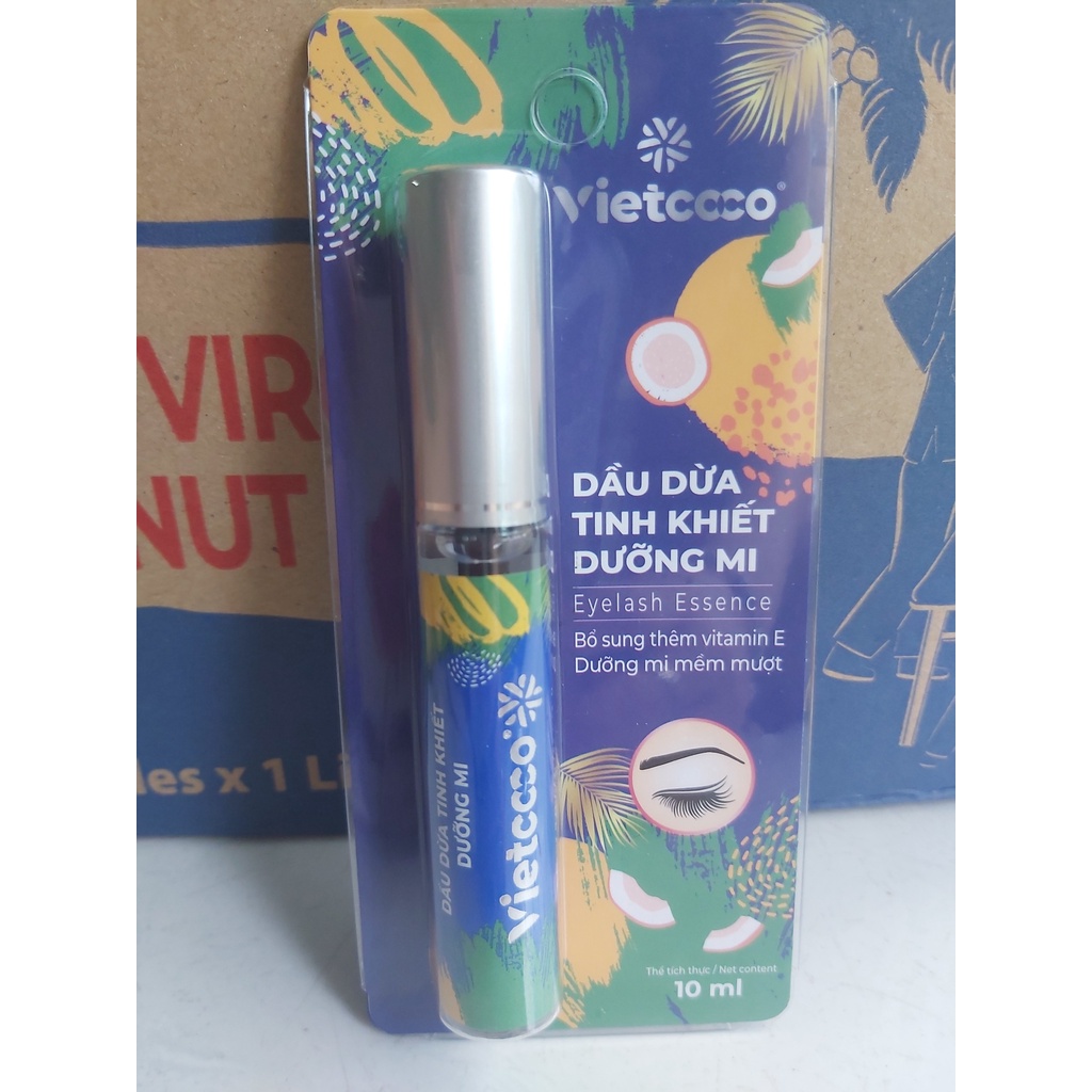 10ml - Dầu dừa tinh khiết dưỡng mi Vietcoco