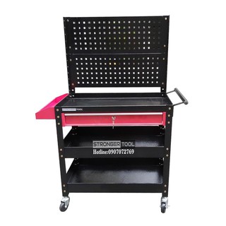 Xe đẩy dụng cụ 1 ngăn kéo có tấm treo Stronger Tool