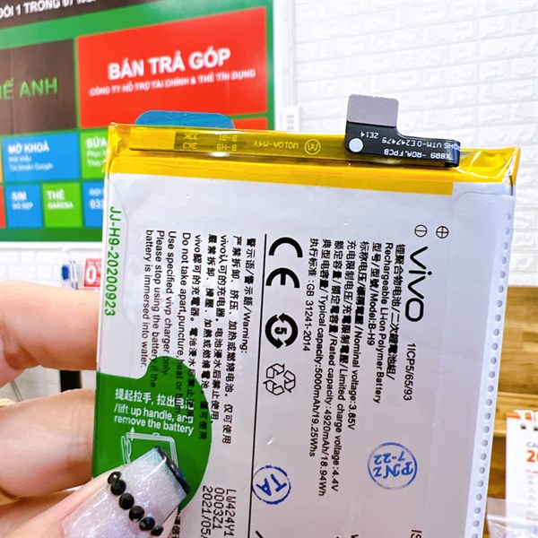 Pin Vivo Y19 / Y5s / Z5i 5000mAh / B-H9