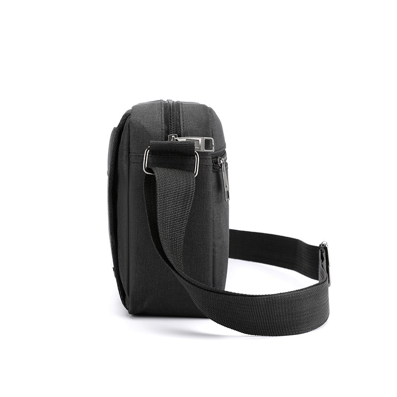 Túi Da Đeo Chéo Nhiều Ngăn Tiện Lợi Cho Nam