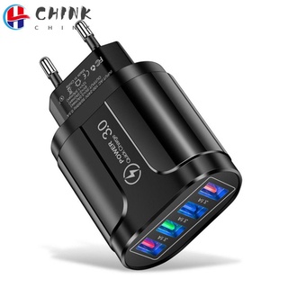Củ sạc nhanh 4 cổng usb tích hợp đèn led tùy chọn