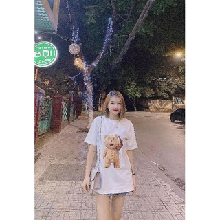 [Ảnh Thật] áo gấu chữ N