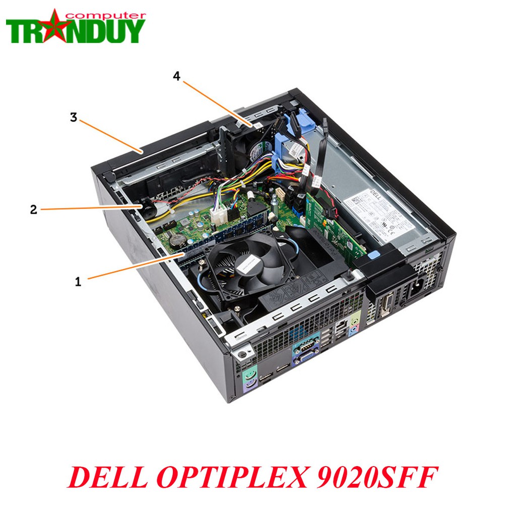 Máy Tính Bàn Dell CPU Core I7 -4770s (8M.3.9Ghz) /Nhập Khẩu FullBox/ Bảo Hành 24 tháng