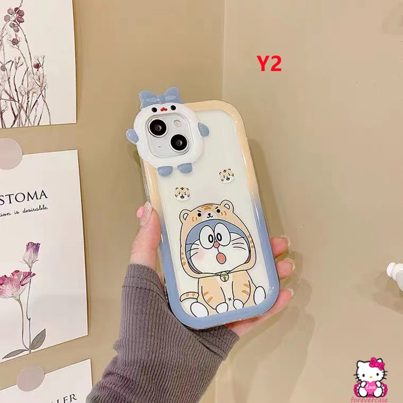 Ốp Điện Thoại Hoạt Hình Doraemon Cho VIVO Y35 Y22 Y15s Y15A Y01 Y50 Y30 Y12i Y21s Y12 Y20 Y21 Y33T Y21T Y11 Y15 T1X Y33s Y21A Y12s