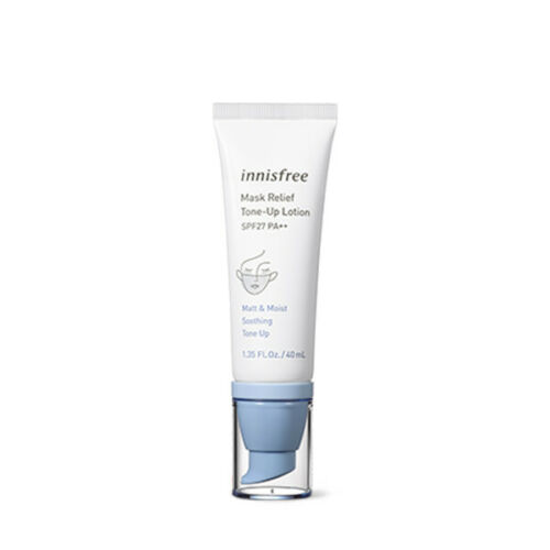 INNISFREE (Hàng Mới Về) Kem Dưỡng Nâng Tông Da Mặt Chống Nắng Spf27 Pa + + 40ml / [INNISFREE] Mask Relief Tone Up Lotion SPF27 PA++ 40ml