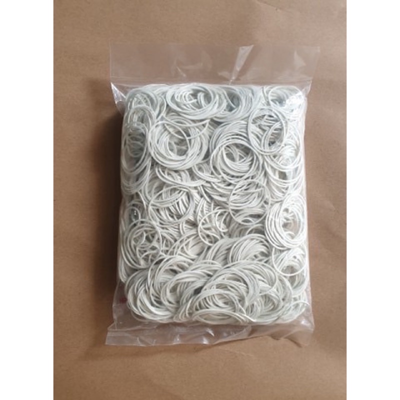 500g dây thun trắng sữa,vàng cột hàng hóa cao cấp,cột tiền,cột flashcard,cột miệng bịch bóng cột  hàng gia dụng