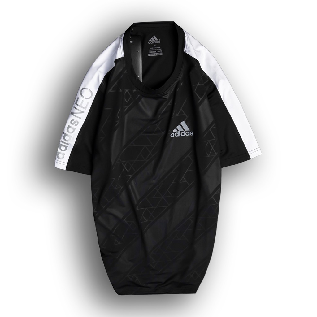 Áo thun nam thể thao ngắn tay không cổ chất liệu thun lạnh poly đủ size từ 45kg đến 85kg AT27 | BigBuy360 - bigbuy360.vn