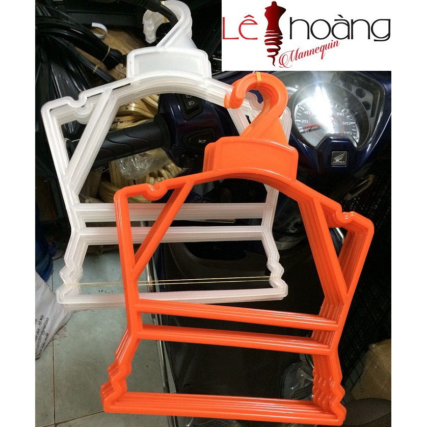 Móc Nhựa 40 Chiếc Bộ Bé Trẻ Em 1-3 Tuổi Treo SHOP Cả Bộ Quần Áo