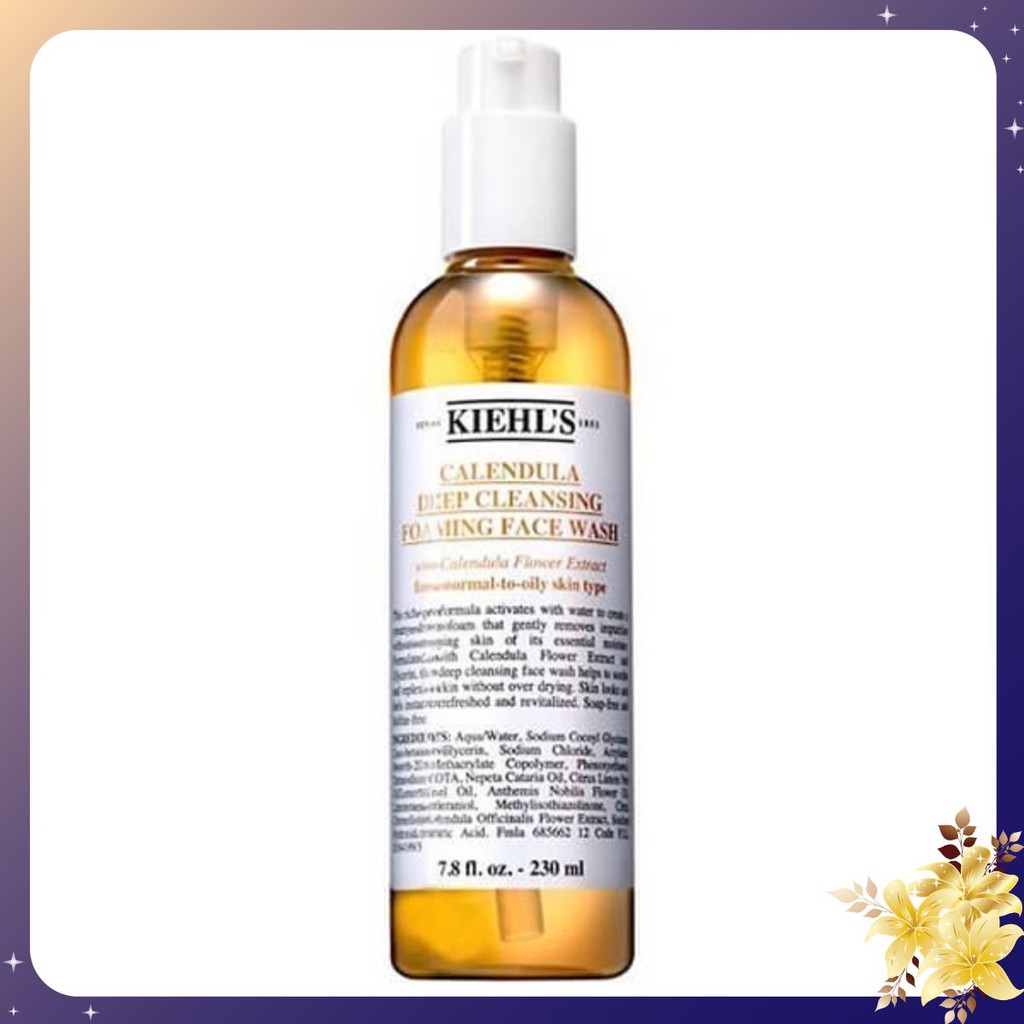 Sữa Rửa Mặt Hoa Cúc - Kiehl’s Calendula Deep Cleansing Foaming Face Wash ✿ѕ