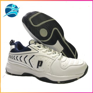 Giày tennis Prince 7070 chống lật cổ chân, màu trắng, dành cho nam, đủ size