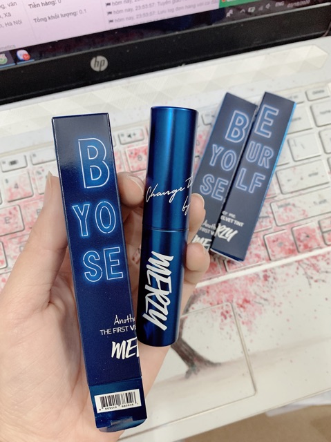 Son kem Merzy The Firsr Velvet Tint (merzy vỏ xanh) | BigBuy360 - bigbuy360.vn
