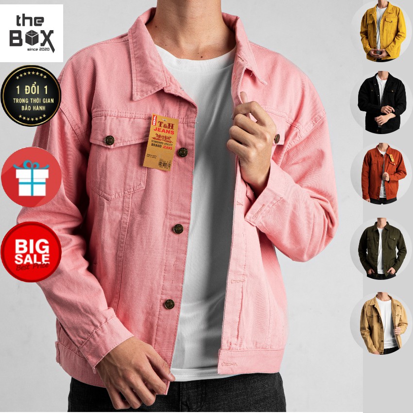 [Rẽ Vô Địch] Áo Khoác Kaki Nam Hàn Quốc Đẹp 6 Màu Sắc Thoải Mái Lựa Chọn - The Box TB106 | BigBuy360 - bigbuy360.vn