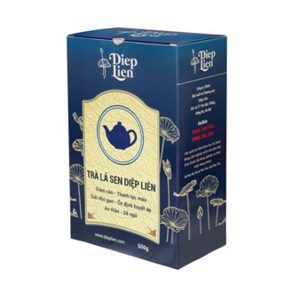 Trà lá sen giảm cân Diệp Liên hộp 500g