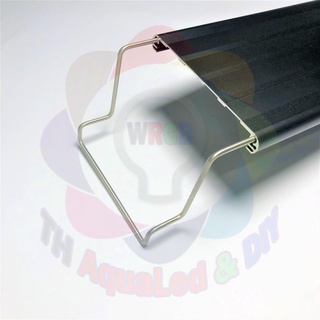 Chân Đèn W106 Thủy Sinh Inox, tăng giảm kích thước. Dùng cho máng W106 và các loại máng tương tự.