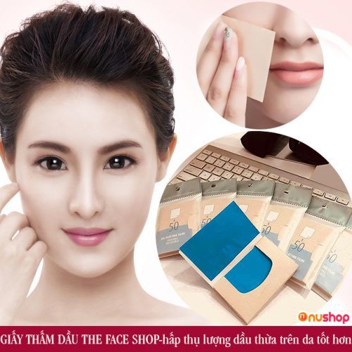 Giấy Thấm Dầu Daily Beauty Tools Oil Blotting Films (50 tờ)