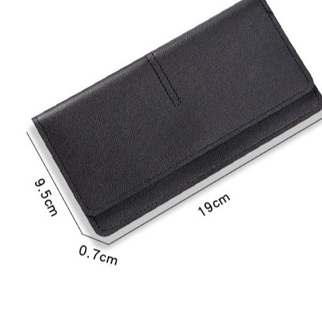 Ví nữ cầm tay siêu mỏng dài đơn giản đựng nhiều thẻ