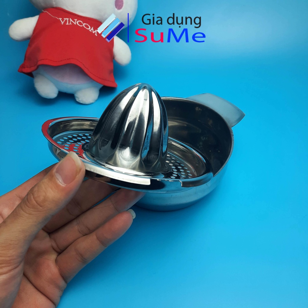 Dụng cụ vắt cam bằng tay chất liệu INOX cao cấp, an toàn, tiện dụng