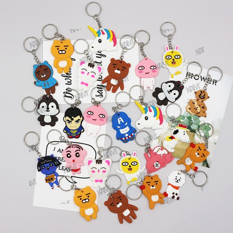 Móc Khóa Nhỏ Hình Nhân Vật Hoạt Hình Dễ Thương Tinh Tế Mua Hàng Miễn Phí
