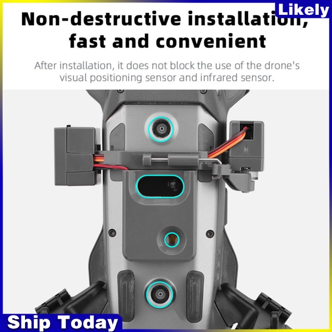 Hệ Thống Ném Khí Thả Mồi Câu Cá Điều Khiển Từ Xa Tương Thích Với Dji Mavic 2 Zoom / pro