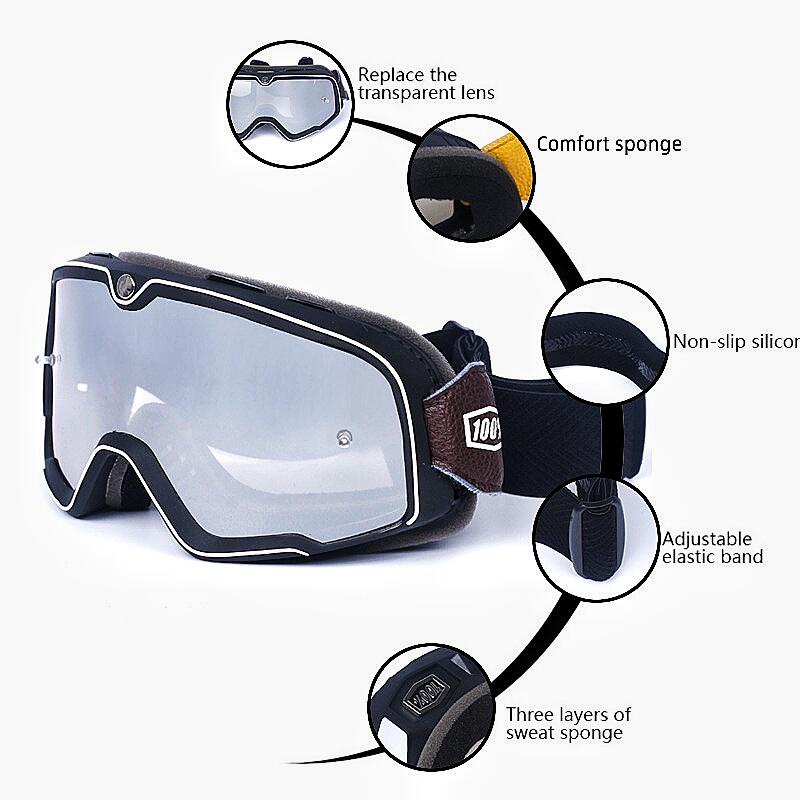 Kính Bảo Hộ 100% 100% Chất Lượng Cao Dành Cho Người Đi Xe Máy