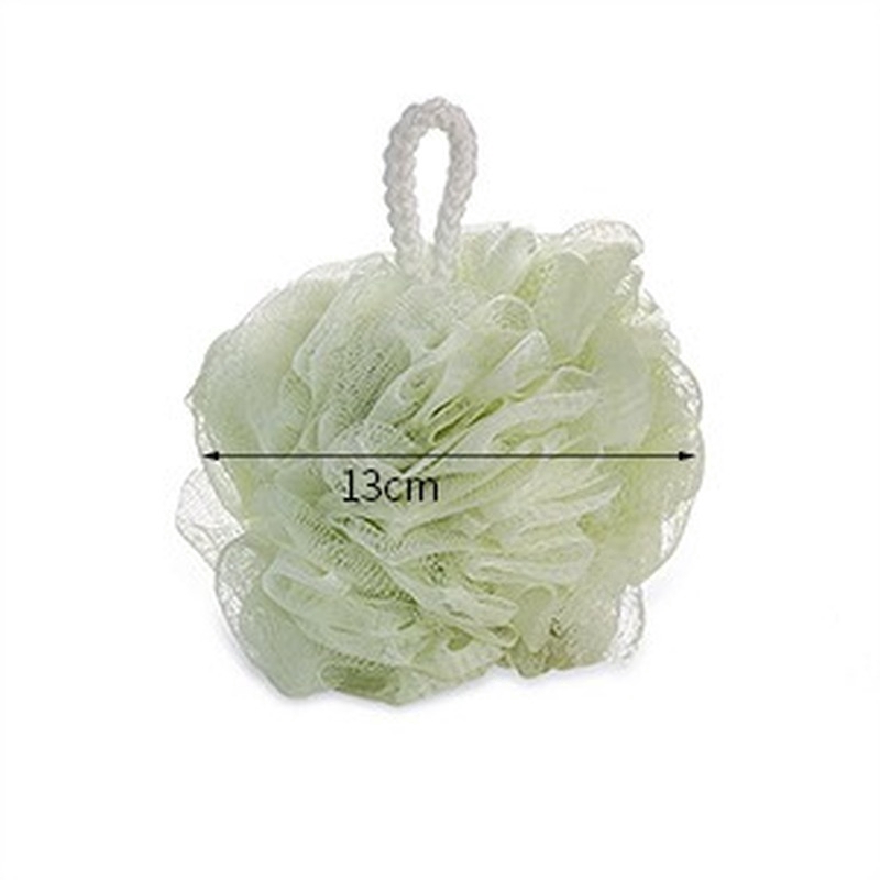 Bông tắm màu trơn 60g