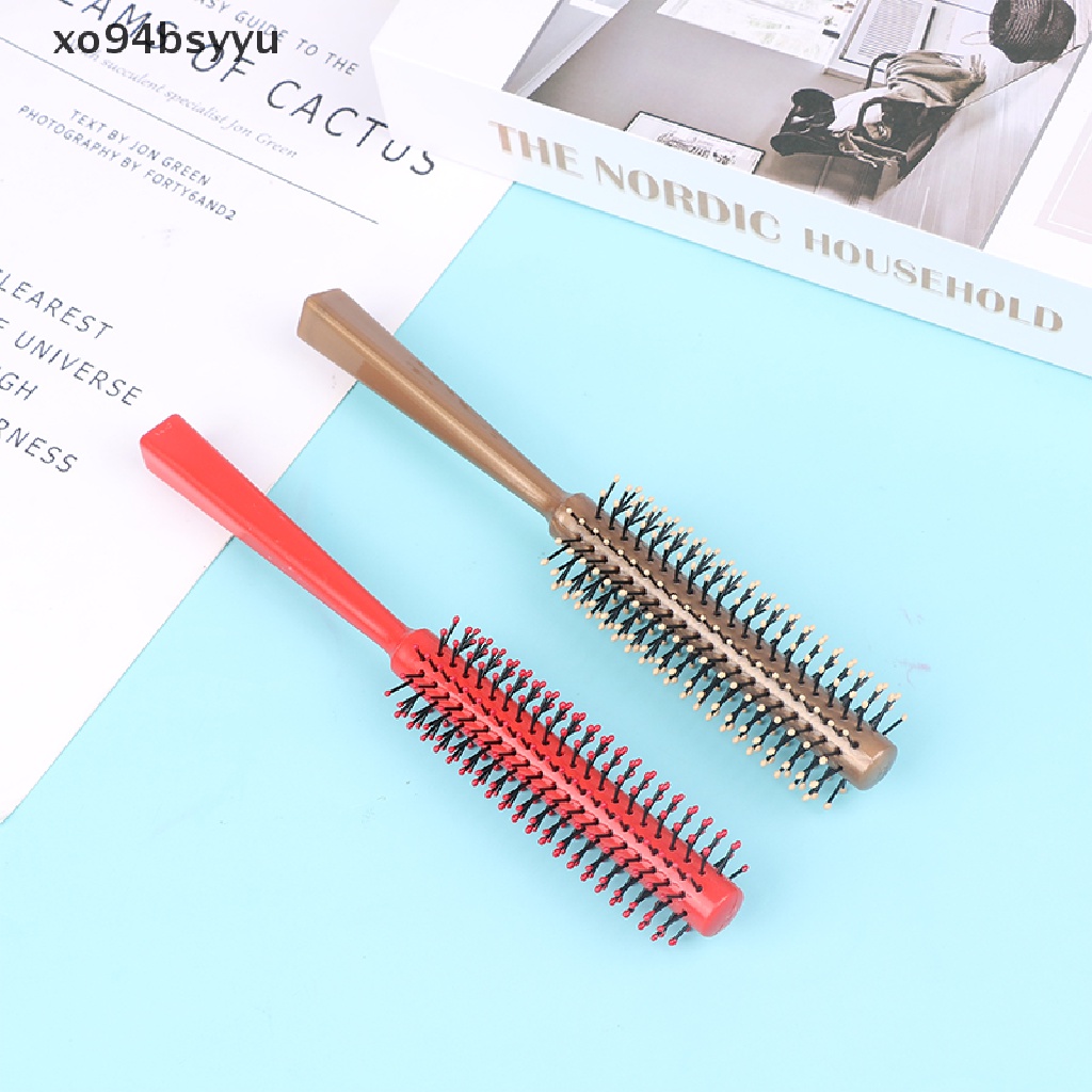 1 Lược Tròn xo94bsyyu Nhỏ Chải Tóc Mỏng Hoặc Ngắn Bằng Nylon