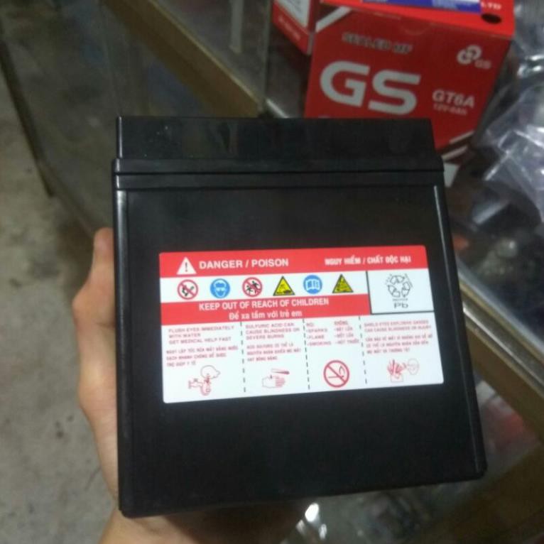 ắc quy xe máy GS 5A, 3.5A bảo hành 1 năm 1 đổi một hàng loại 1