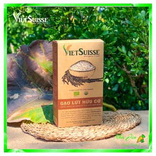 Gạo lứt hữu cơ VietSuisse 1kg