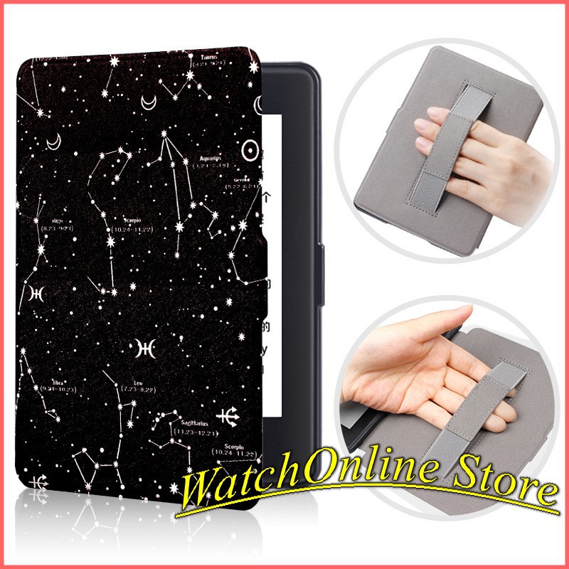 Ốp lưng / Bao da Kindle Paperwhite 1/2/3 có đai xỏ ngón | BigBuy360 - bigbuy360.vn