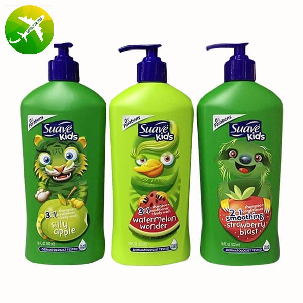 Sữa tắm gội SUAVE KIDS 3 in 1