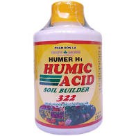 Humic 322 - Phân Bón Hữu Cơ Giải Độc Cho Đất - Chai 235ml