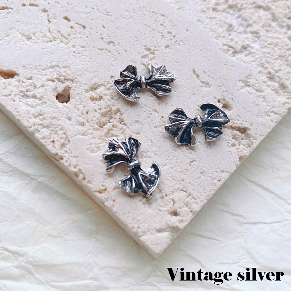 [Hàng mới về] Bộ 100 nơ trang trí móng 3d nghệ thuật phong cách Nhật Bản tiện lợi