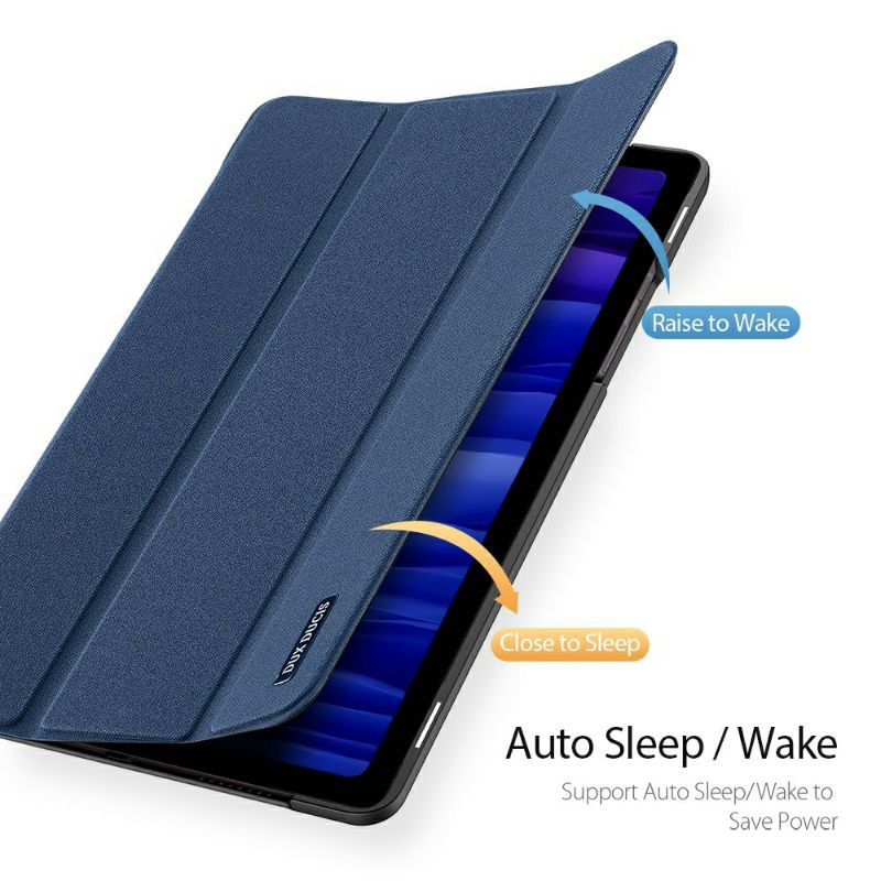 Bao da Dux Duics vải cho Samsung Galaxy Tab A7 2020 T500, T505 chính hãng chống sốc