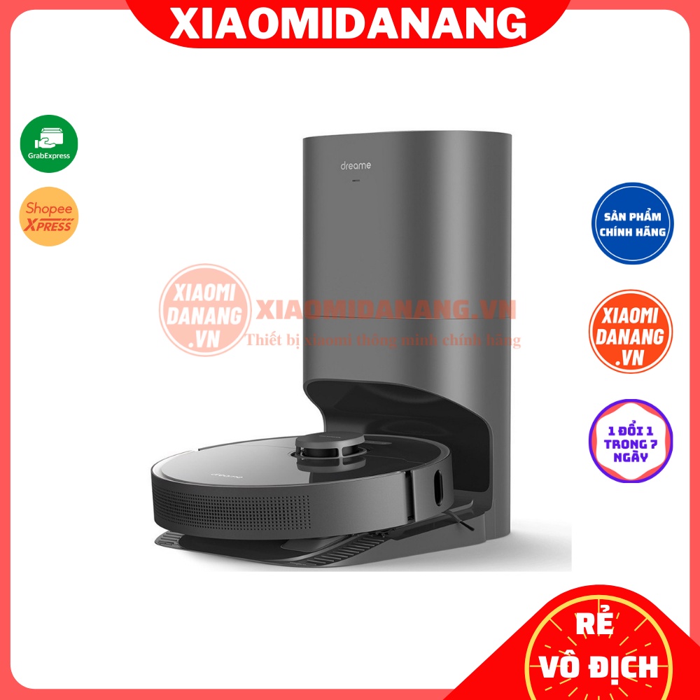 Robot hút bụi lau nhà Xiaomi Dreame Z10 Pro - Thùng bụi 4L - Lực hút 4000PA + pin 5200mAh - Chính hãng- BH 12 tháng