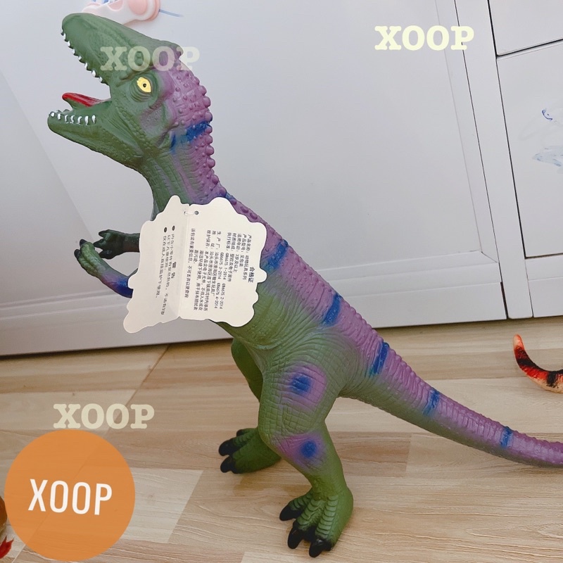 Đồ chơi ! Khủng long cao su size đại nhiều mẫu cho bé