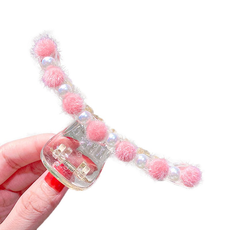 Kẹp Tóc Dài Đính Ngọc Trai Giả Xinh Xắn Cho Nữ