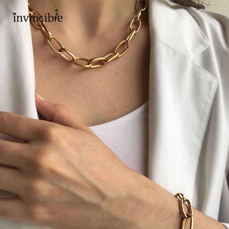 Vòng cổ choker bản lớn phong cách punk thời trang đường phố cho nữ