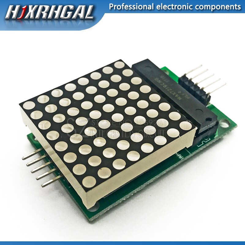1pcs MAX7219 Dot Led Matrix Module MCU LED Display Control Module Kit For Arduino  